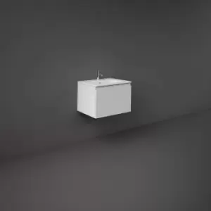 Image of Rak Joy Uno Wall Hung 1 Drawer Vanity 60Cm