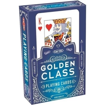 Image of Tactic Golden Class Playing Cards - International Golden Blue 2019