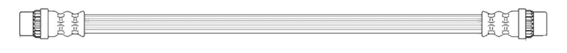 Image of K&K FT8573 Brake Hose Brake Hose (83)