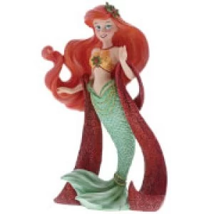 Image of Disney Showcase Christmas Ariel Figurine