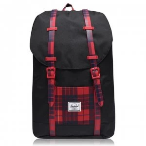 Image of Herschel Supply Co Heritage Backpack - Black/Red Plaid