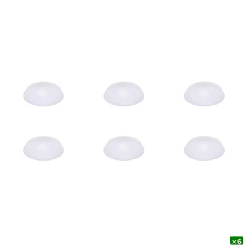 Image of Sylvania Sylcircle LED Round Ceiling Light 16.5W 2000 Lumens Ip54 Flush Mount - Pack Of 6