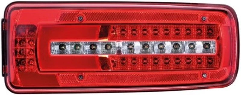 Image of HELLA 2VD 012 381-251 Rear light Left, LED, with bolts/screws Combination Rearlight (391)