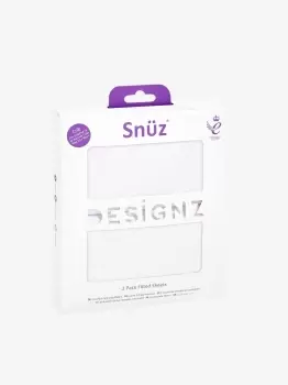 image of SnuzPod 2-Pack Crib Fitted Sheets White