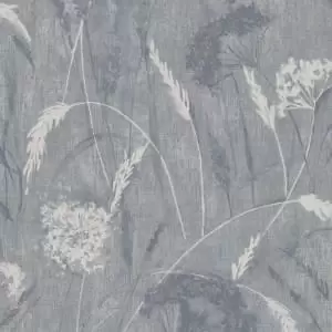 Image of Holden Decor Pappus Blue Wallpaper - 10.05m x 53cm