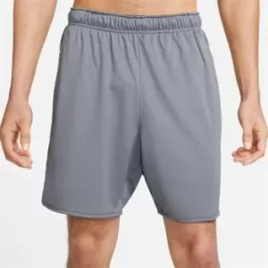 image of Nike Dri-FIT Totality Mens 7 Unlined Knit Fitness Shorts - Grey