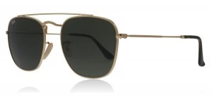 Image of Ray-Ban RB3557 Sunglasses Gold 001 54mm