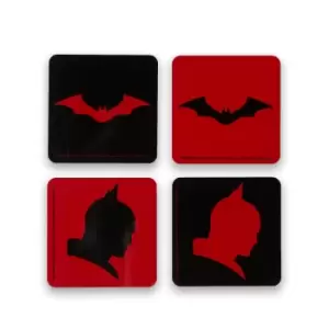 image of The Batman Silhouette Coaster Set