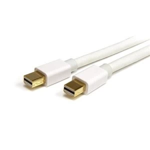 Image of StarTech 3m White Mini DisplayPort
