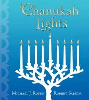 Image of Chanukah lights by Michael J. Rosen