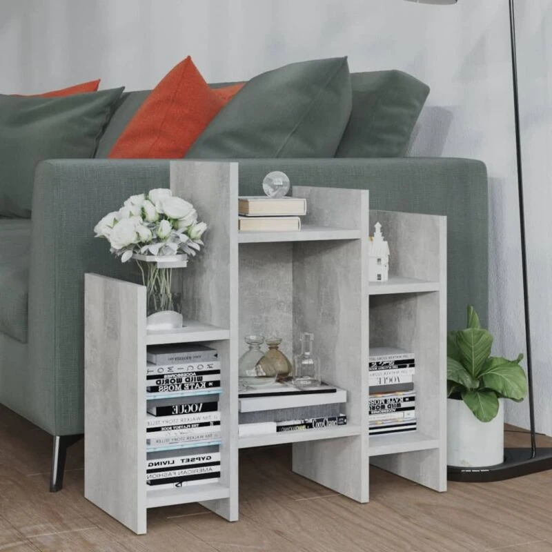 Image of VIDAXL Side Cabinet Concrete Grey 60x26x60cm Engineered Wood Vidaxl 8720286542095