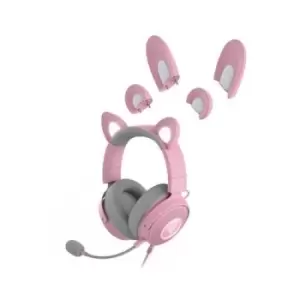 image of Razer Kraken Kitty V2 Pro Headset Wired Head-band Gaming USB Type-A Pink