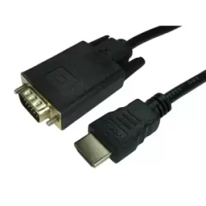 image of 1M Meter HDMI (M) to VGA (M) Cable Gold Plated