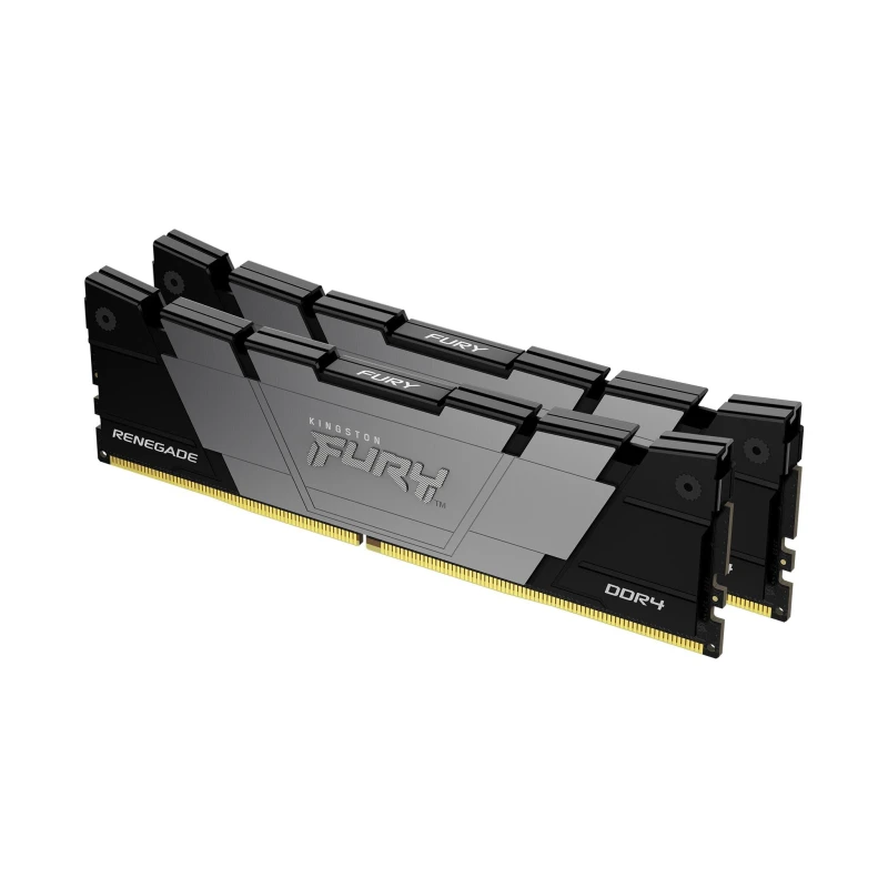 Image of Kingston Technology Kingston Technology FURY 16GB 4000MT/s DDR4 CL19 DIMM (Kit of 2) Renegade Black KF440C19RB2K2/16