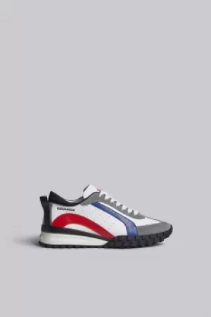 Image of DSQUARED2 Men Sneaker Ivory Size 10 80% Calfskin 20% Bovine leather Thermoplastic polyurethane