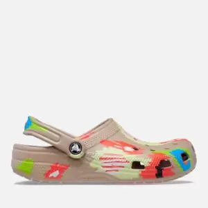 Image of Crocs Ikat Classic Rubber Clogs - M3W4