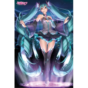 Image of Hatsune Miku Projection Maxi Poster