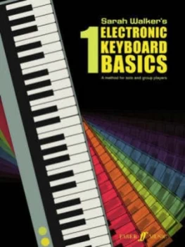 Image of Electronic Keyboard Basics 1 by Sarah Walker Book