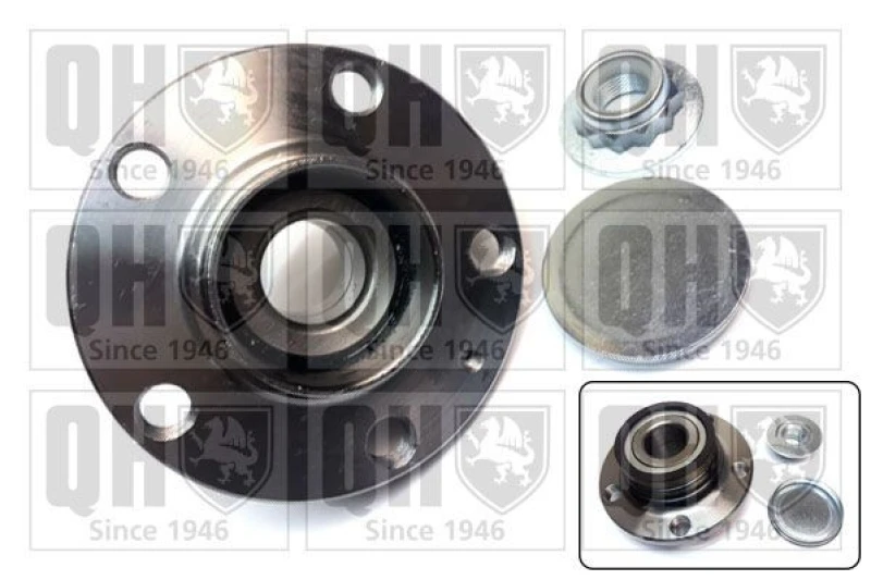 Image of QUINTON HAZELL Wheel bearing kit QUINTON HAZELL QWB1160