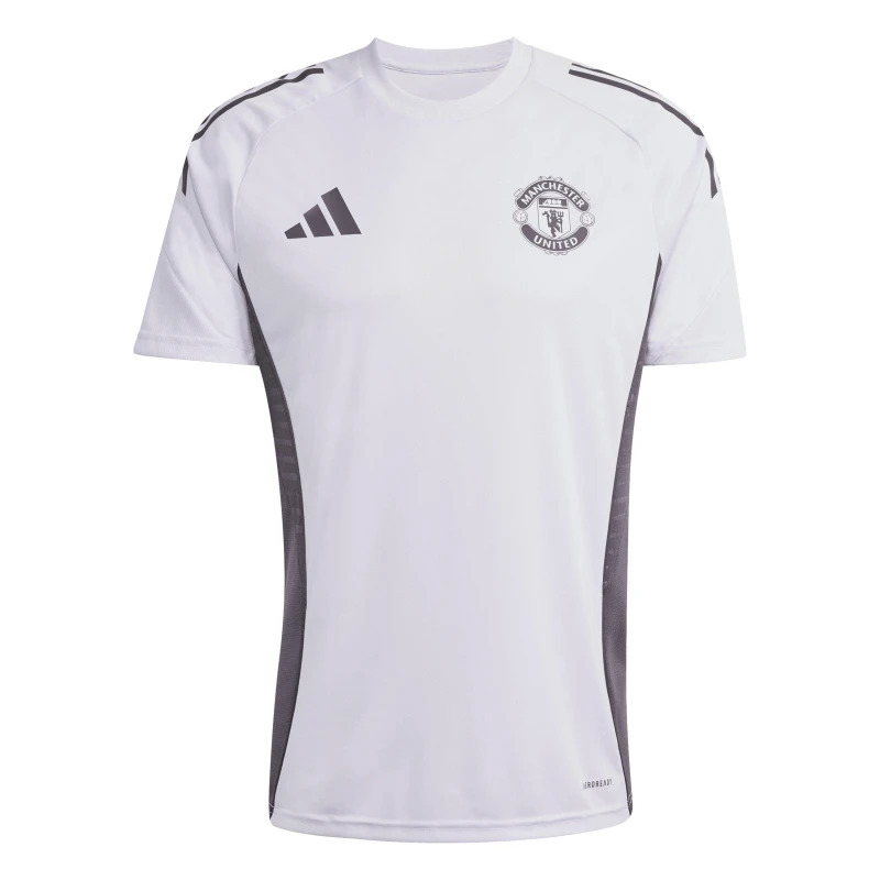 Image of adidas Mens adidas Manchester United Training Shirt 25/26 Purple/Black male S