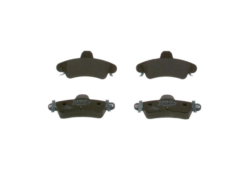 Image of Brake pad set Bosch 0 986 424 744