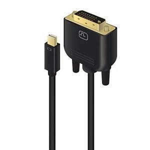 image of ALOGIC Mini DisplayPort to DVI Cable, Supports Full HD 1920 x 1200, Gold-plated connectors, Compatible with MacBook Air/Pro,...