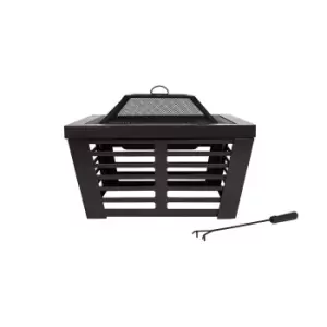 Image of La Hacienda Elda Square Deep Fire Pit