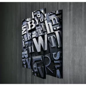 Image of UC014 Multicolor Decorative Canvas Painting (3 Pieces)
