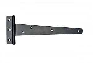 image of Wickes Tee Hinge - Black Japanned 200mm