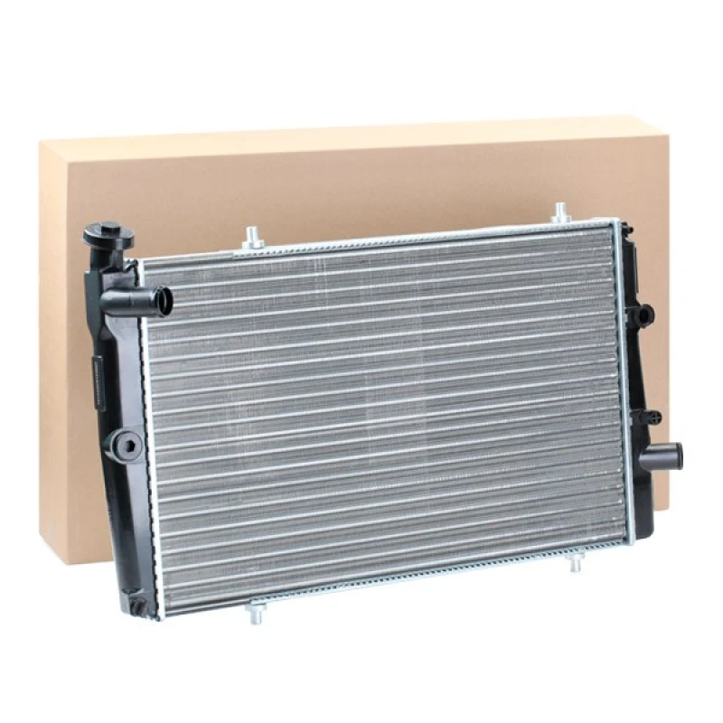 Image of RIDEX 470R0304 Engine radiator Manual Transmission, Plastic Aluminium, Plastic Radiator,engine cooling (470)