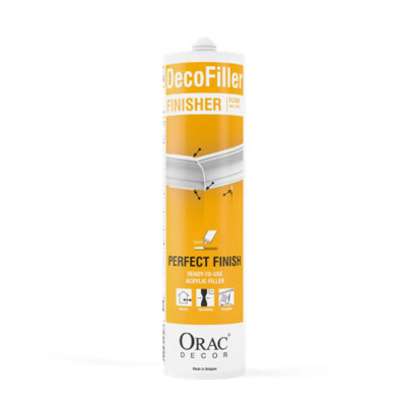 Image of Orac Decor Orac Fl300 Acrylic Filler For Shrink-Proof Finishing Of Gaps For Use With Orac Mouldings And 3D Wall Panels