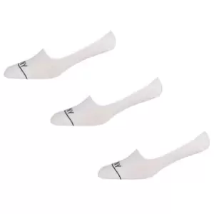 image of DKNY 3 Pack Madi Liner Socks Mens - White