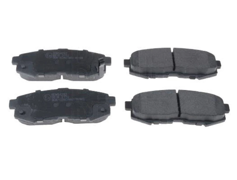 Image of Blue PRINT ADM54292 Brake pad set Rear Axle, with acoustic wear warning, with anti-squeak plate Brake Pad Set,disc brake (402)