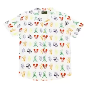 Image of Cakeworthy Rainbow Sensational 6 Camp Collar Shirt - XXXXL