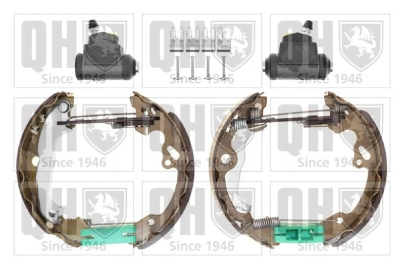 Image of QUINTON HAZELL Brake Shoe Set QUINTON HAZELL BS1052K2