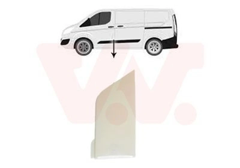 Image of VAN WEZEL Fuel Filler Flap VAN WEZEL 1989409