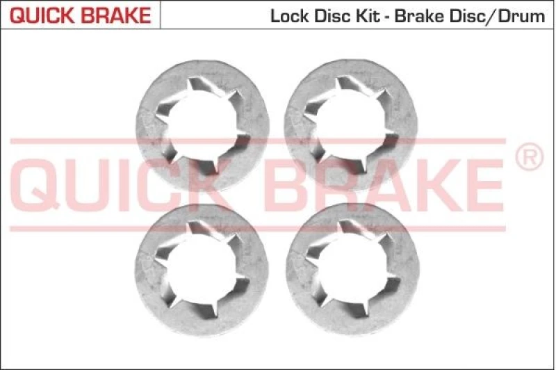 Image of QUICK BRAKE Brake disc screw / bolt QUICK BRAKE 11673K