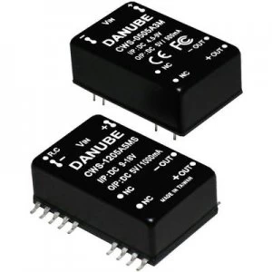 image of Danube CWS 2415A5M DCDC converter print 24 Vdc 15 Vdc 400 mA 6 W No. of outputs 1 x