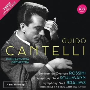 Image of Rossini Semiramide Overture/Schumann Symphony No 4/ by Guido Cantelli CD Album
