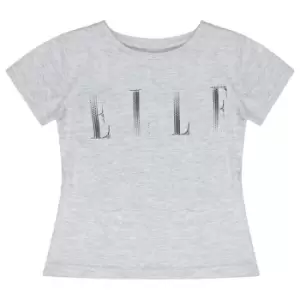 Image of Elle Elle Fitted Short Sleeve T-Shirt Infant Girls - Grey