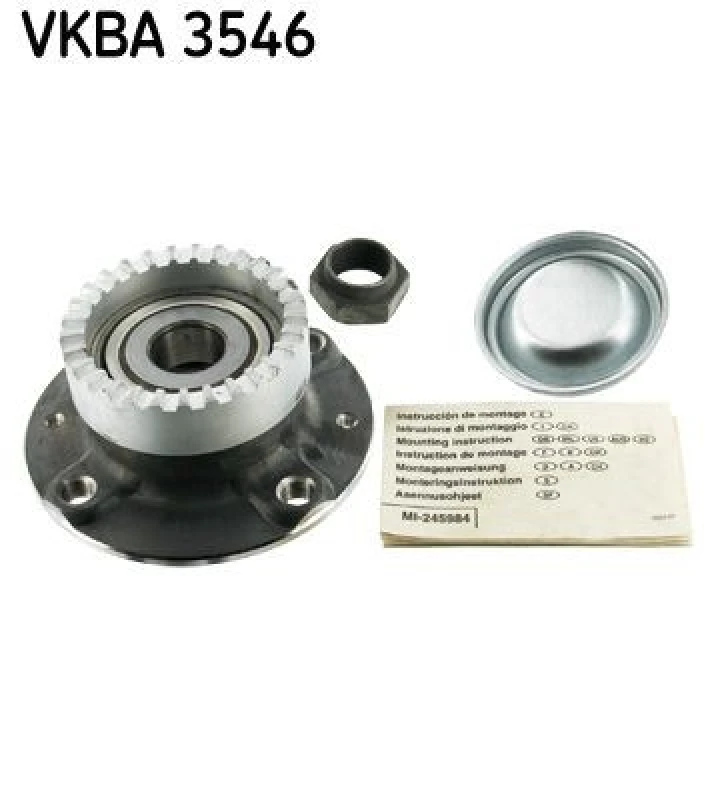 Image of SKF Wheel bearing kit SKF VKBA 3546