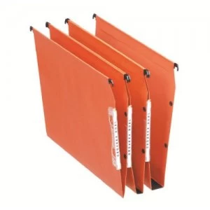 Image of Esselte Orgarex Lateral File 50mm Base A4 Orng 21630 (PK25)