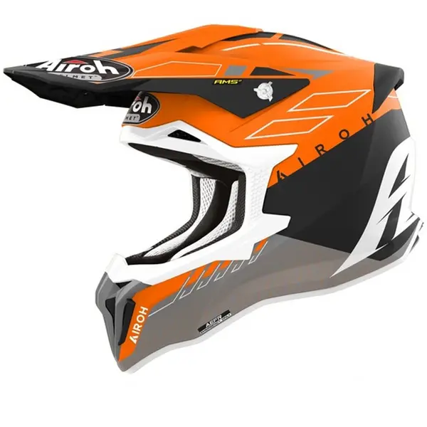 Image of Airoh Strycker Skin Orange Matt Offroad Helmet Size L