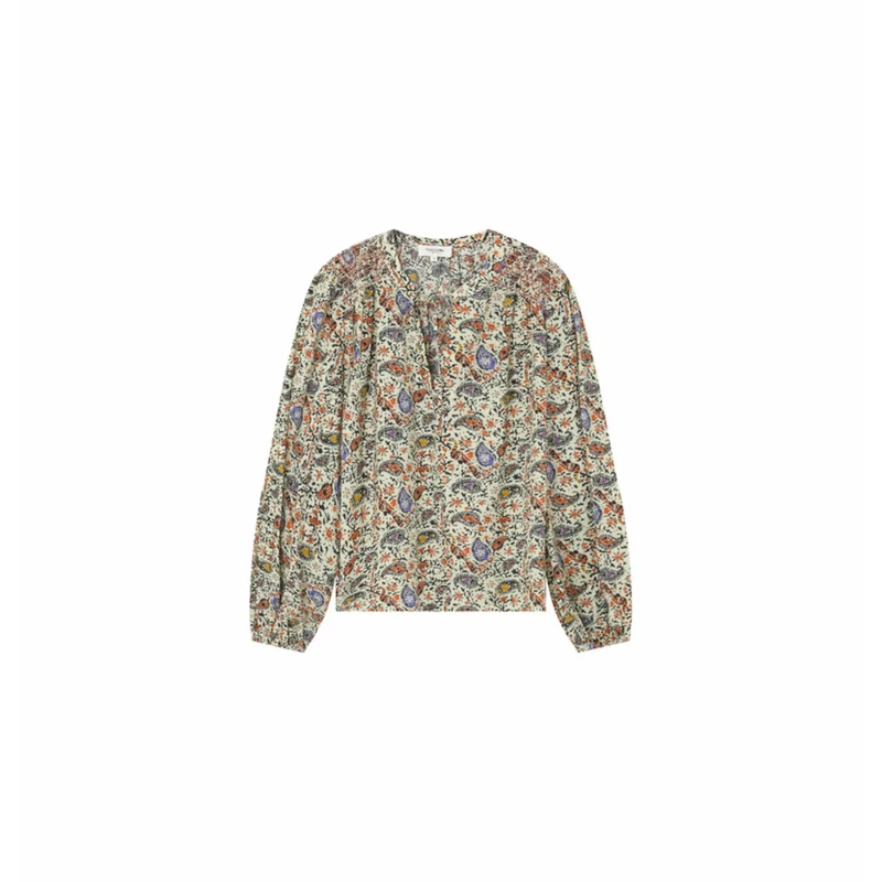 Image of Grace & Mila Womens blouse Grace & Mila Elham Beige Female L