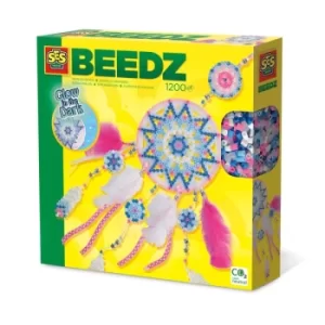 Image of SES CREATIVE Dreamcatcher Iron-on Beads Mosaic Set, 6 Years or Above (06252)