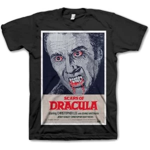 image of StudioCanal - Scars of Dracula Unisex Small T-Shirt - Black