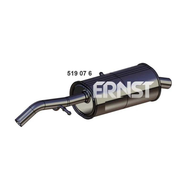 Image of ERNST 519076 Rear silencer without exhaust tip End Silencer (3437)