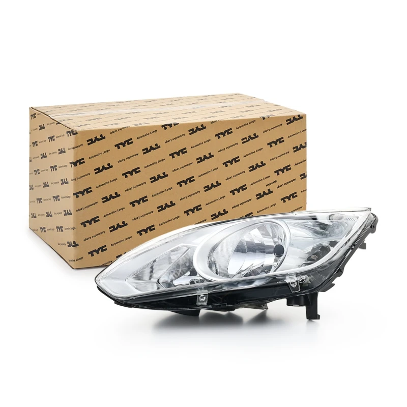 Image of TYC 20-12566-05-2 Headlights H1, with electric motor, Left Headlight (259)