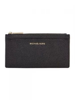 image of Michael Kors Mercer large slim card case Black