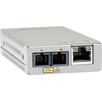 image of Allied Telesis MMC200LX/SC Transceiver/Media Converter - TAA Compliant